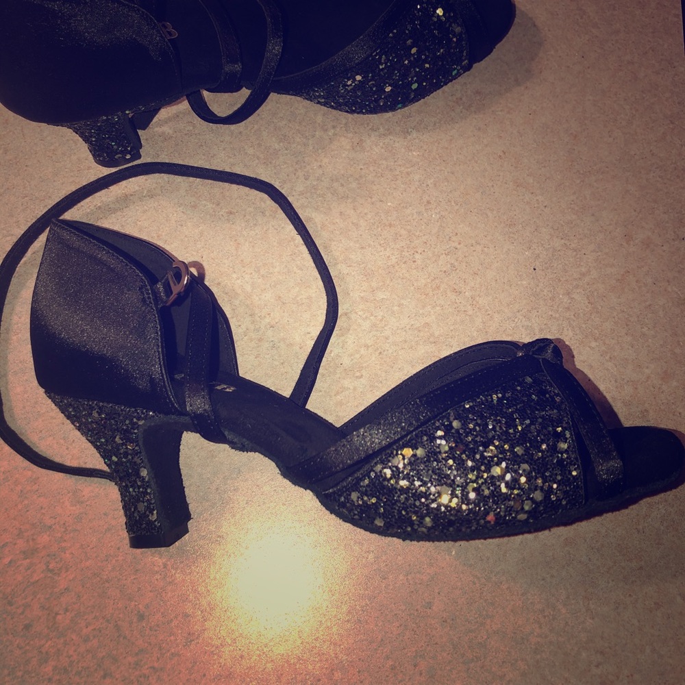 Ballroom dancing shoes.  There’s 2 diff kinds